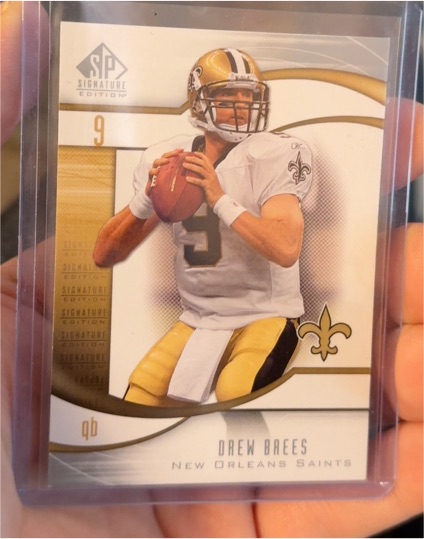 2009 Upper Deck SP Signature Edition #19 Drew Brees — front