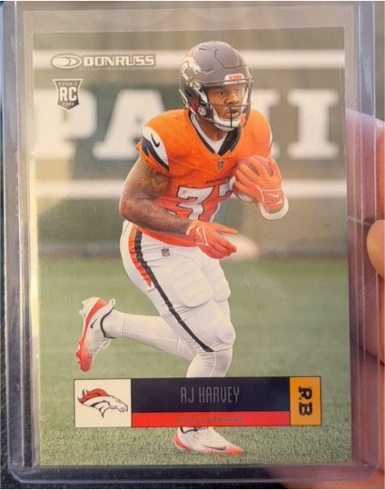 2025 Panini Donruss #R05-RJV RJ Harvey — front