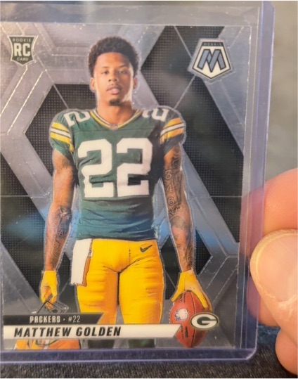 2025 Panini Mosaic #285 Matthew Golden — front