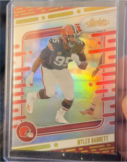 2024 Panini Absolute #25 Myles Garrett — front