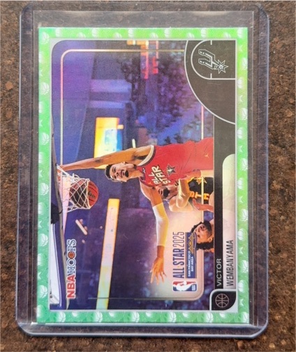 2025-26 Topps NBA Hoops #289 Victor Wembanyama — front