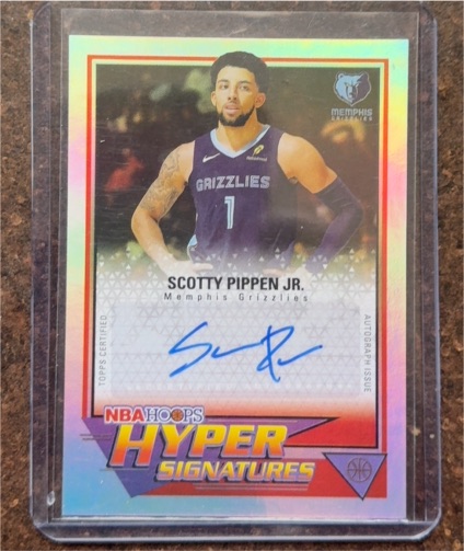 2025-26 Topps NBA Hoops #HHS-SP Scotty Pippen Jr. — front