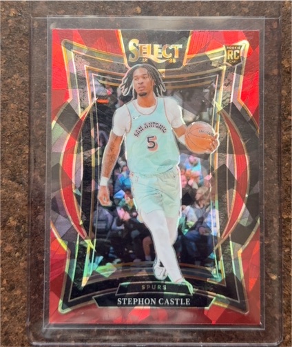 2024-25 Panini Select Concourse #72 Stephon Castle — front
