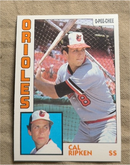 1984 O-Pee-Chee #363 Cal Ripken Jr. — front