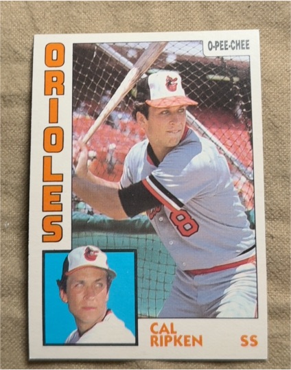 1984 O-Pee-Chee #363 Cal Ripken — front