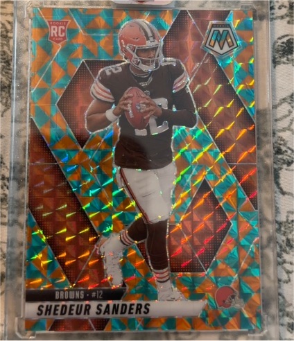 2025 Panini Mosaic #302 Shedeur Sanders — front