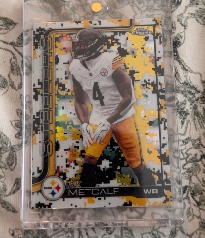 2025 Topps Chrome #254 DK Metcalf — front
