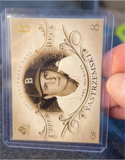 2005 Upper Deck SP Legendary Cuts #10 Carl Yastrzemski — front