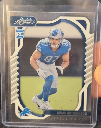 2022 Panini Absolute #113 Aidan Hutchinson — front