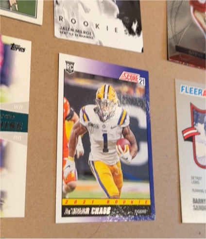 2021 Score #21 Ja'Marr Chase — front