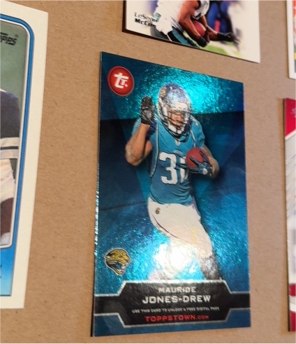 2011 Topps ToppsTown #TT-15 Maurice Jones-Drew — front