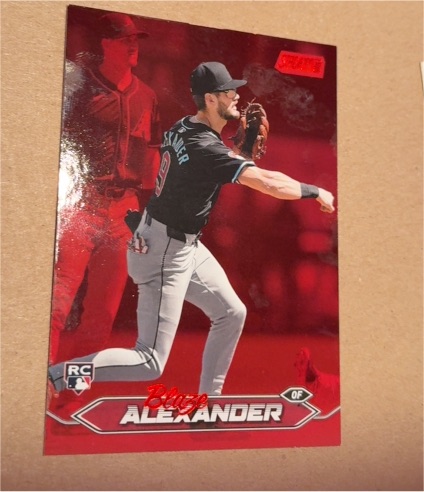 2024 Topps Stadium Club #283 Blaze Alexander — front