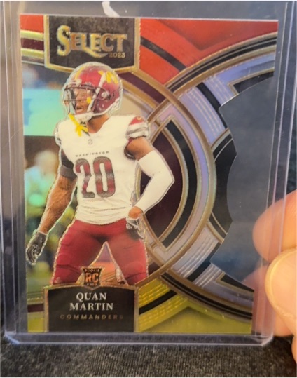 2023 Panini Select #137 Quan Martin — front