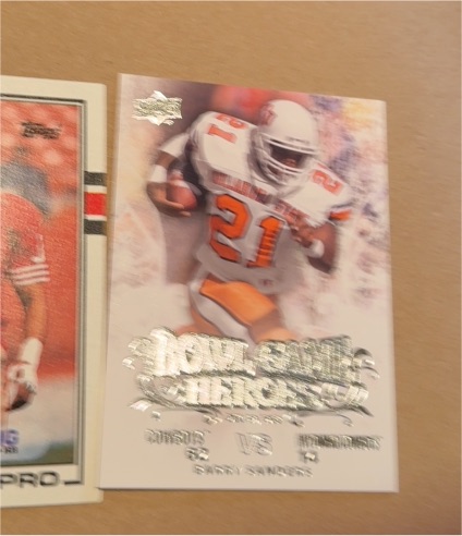 1990 Upper Deck #21 Barry Sanders — front