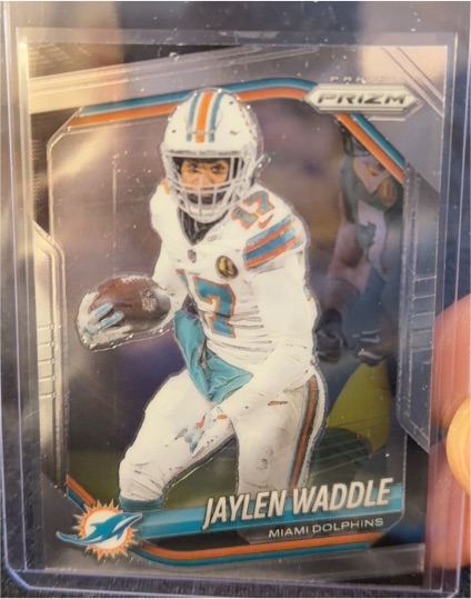 2025 Panini Prizm #172 Jaylen Waddle — front