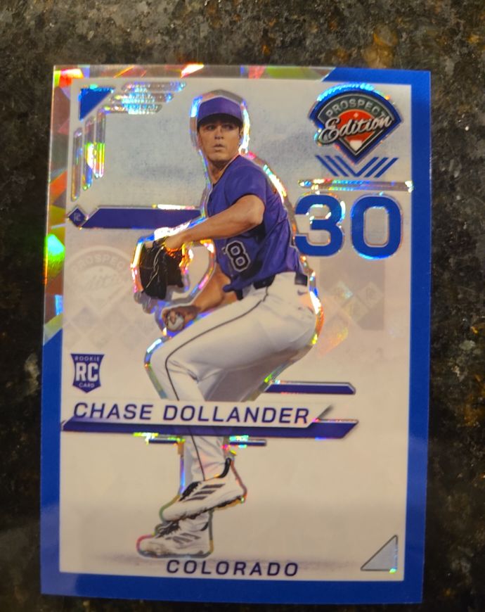 2025 Panini Prospect Edition #68 Chase Dollander — front