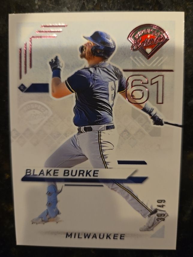 2025 Panini Prospect Edition #184 Blake Burke — front