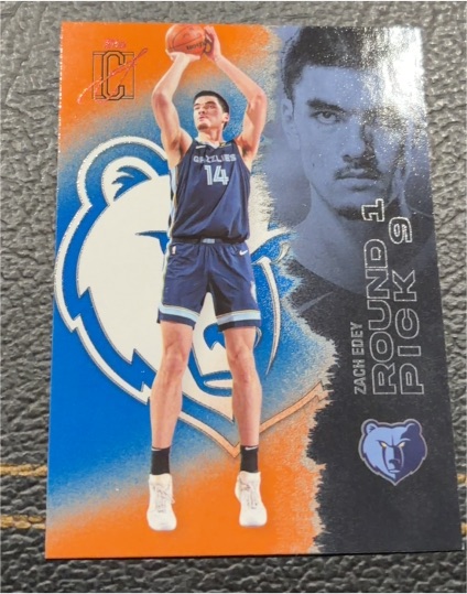 2025-26 Topps Signature Class #23 Zach Edey — front