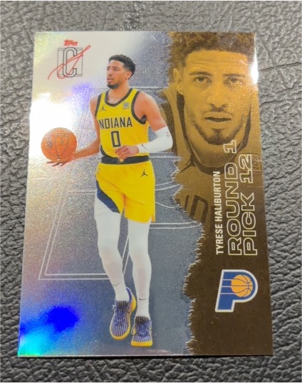 2025-26 Topps Signature Class #71 Tyrese Haliburton — front