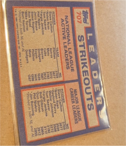 1978 Topps #206 Strikeout Leaders Phil Niekro Nolan Ryan — front