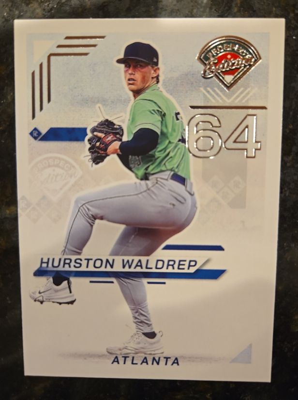 2025 Panini Prospect Edition #179 Hurston Waldrep — front