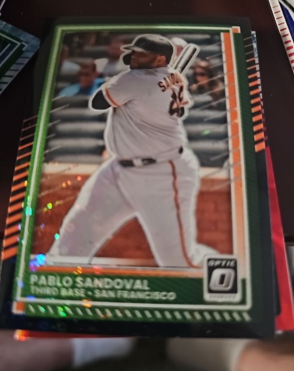2025 Donruss Optic #95 Pablo Sandoval — front