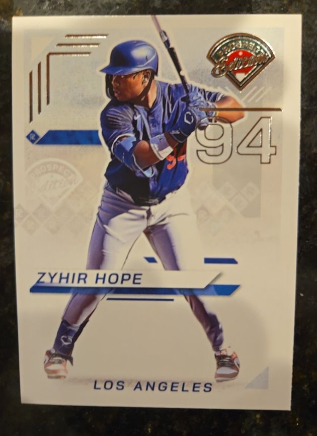 2025 Panini Prospect Edition #181 Zyhir Hope — front