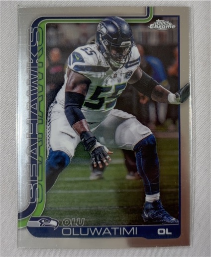 2025 Topps Chrome #273 Olu Oluwatimi — front