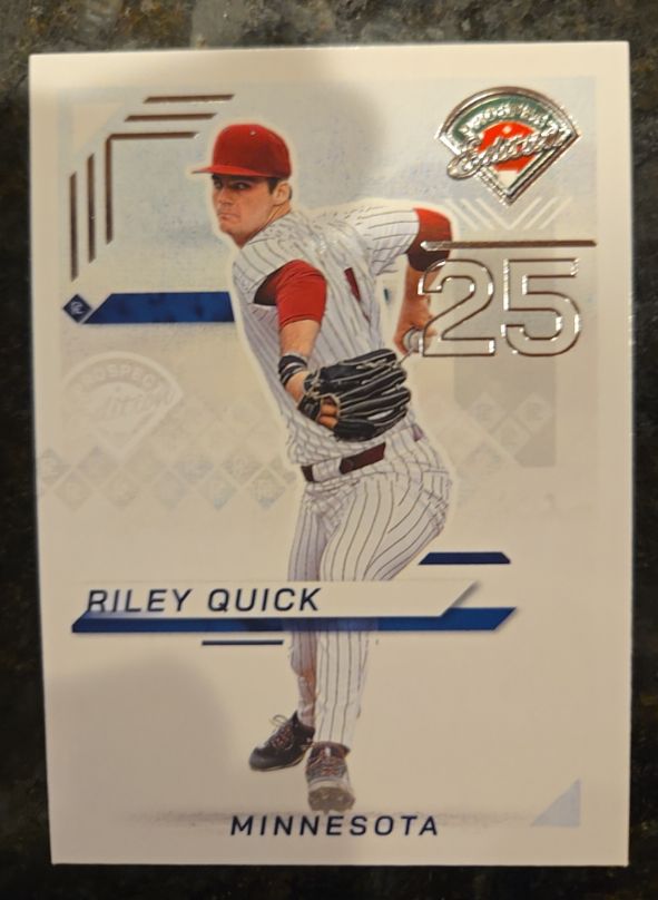 2025 Panini Prospect Edition #38 Riley Quick — front
