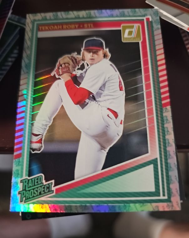 2025 Donruss #196 Tekoah Roby — front