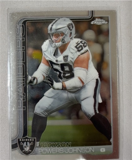 2025 Topps Chrome #177 Jackson Powers-Johnson — front
