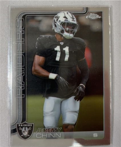 2025 Topps Chrome #184 Jeremy Chinn — front