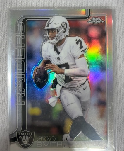 2025 Topps Chrome #179 Geno Smith — front