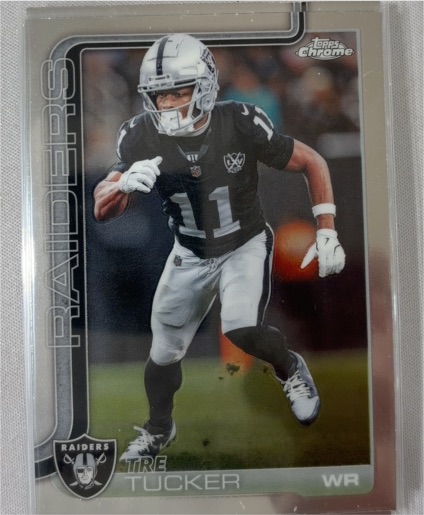 2025 Topps Chrome #175 Tre Tucker — front