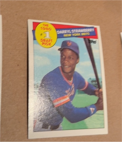 1985 Topps #278 Darryl Strawberry — front