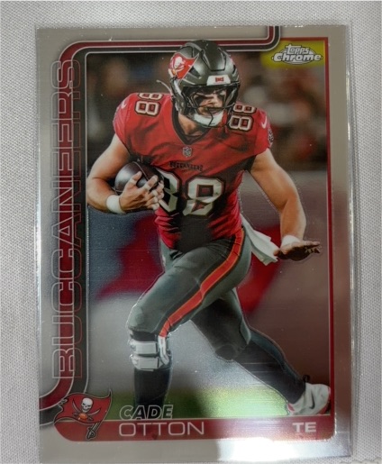 2025 Topps Chrome #284 Cade Otton — front