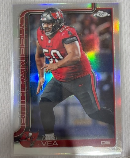 2025 Topps Chrome Football #286 Vita Vea — front