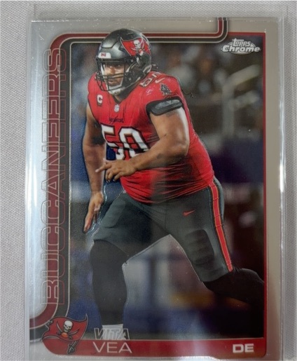 2025 Topps Chrome #286 Vita Vea — front