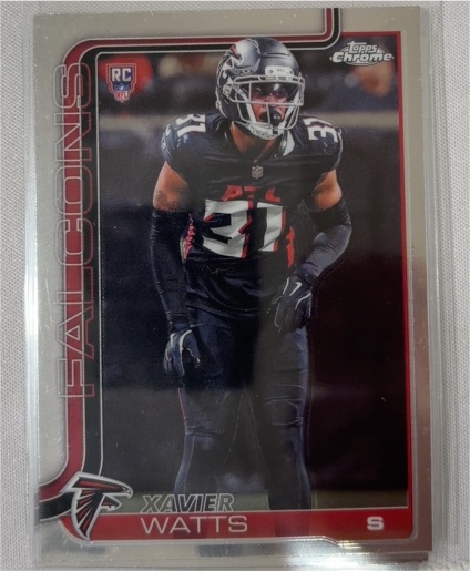 2025 Topps Chrome #393 Xavier Watts — front