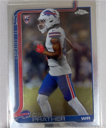2025 Topps Chrome #394 Kaden Prather — front