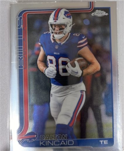 2025 Topps Chrome #28 Dalton Kincaid — front