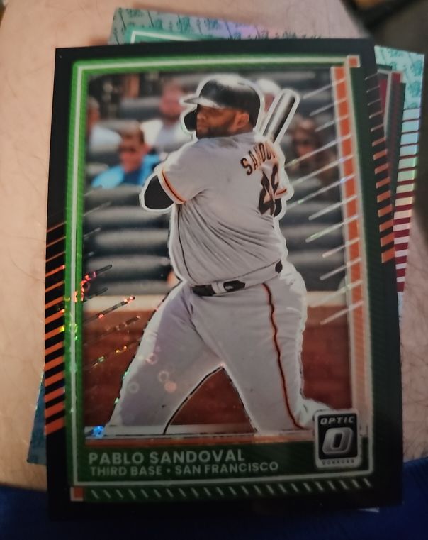 2025 Panini Donruss Optic #95 Pablo Sandoval — front