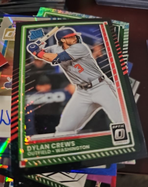 2025 Donruss Optic #54 Dylan Crews — front