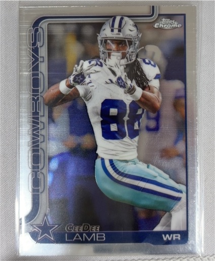2025 Topps Chrome #76 CeeDee Lamb — front
