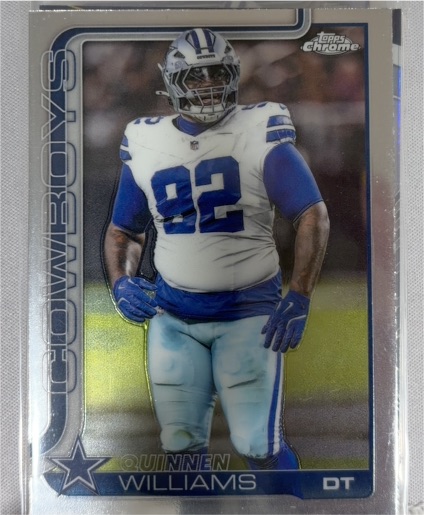 2025 Topps Chrome #72 Quinnen Williams — front