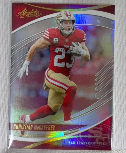 2025 Panini Absolute #49 Christian McCaffrey — front