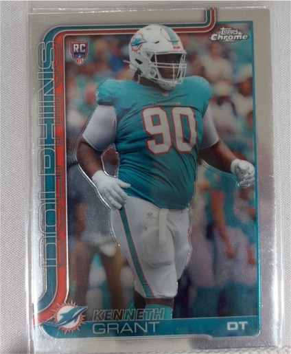 2025 Topps Chrome #362 Kenneth Grant — front