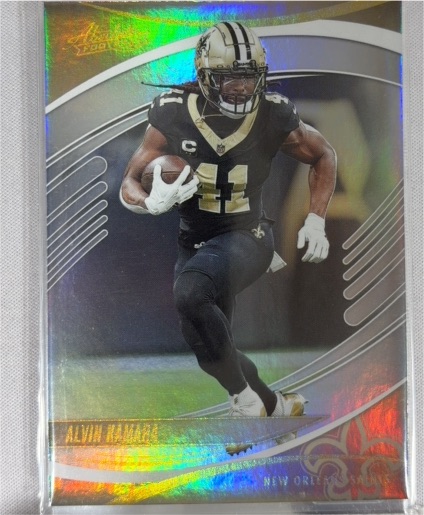 2025 Panini Absolute #36 Alvin Kamara — front