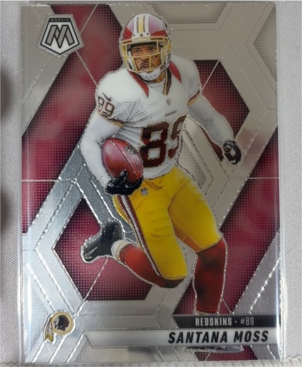 2025 Panini Mosaic #210 Santana Moss — front