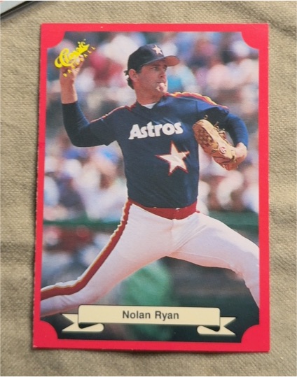 1988 Classic Red #179 Nolan Ryan Houston Astros — front